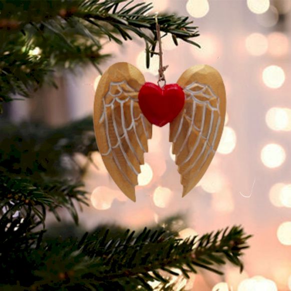 Juldekorationer i Trä