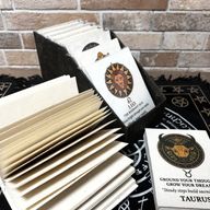Medelstora Anteckningsböcker med Stjärntecken - (15x12cm) - 40 Blad (12 Blandade Designer) - Displaylåda