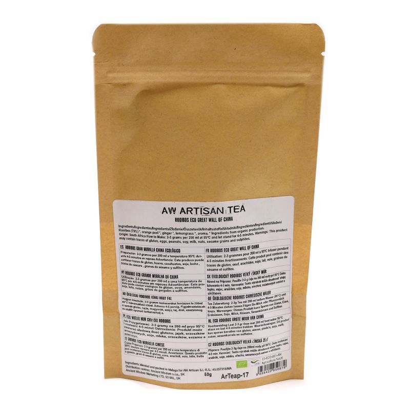 Rooibos Eko Kinesiska Muren Teblandning 50g