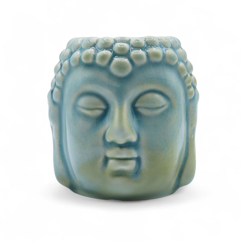 Buddha Oljebrännare - Blå