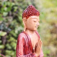 Handsnidad Buddhastaty - 30cm Undervisning