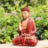 Handsnidad Buddhastaty - 30cm Undervisning