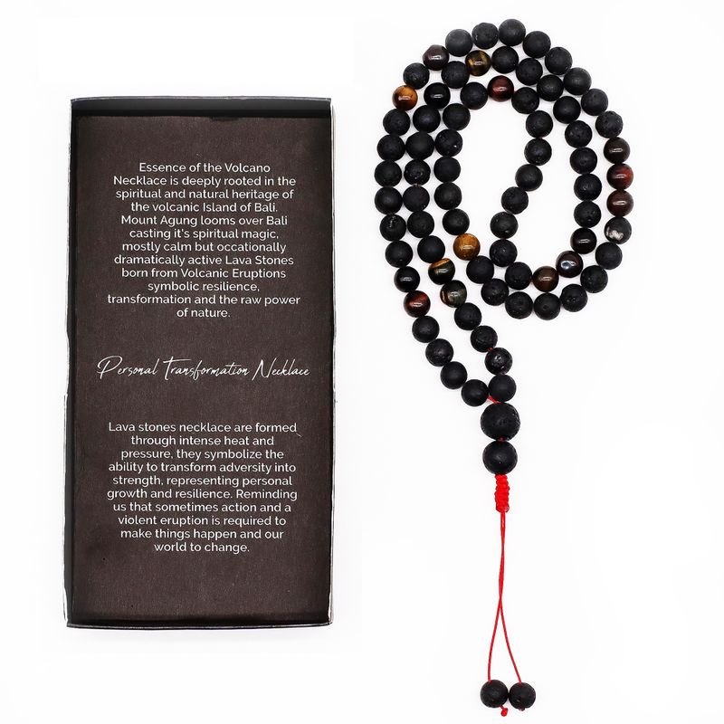 Vulkanens Essens Halsband - Personlig Transformation