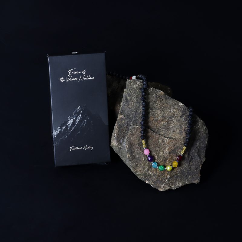 Vulkanens Essens Halsband - Emotionell Healing