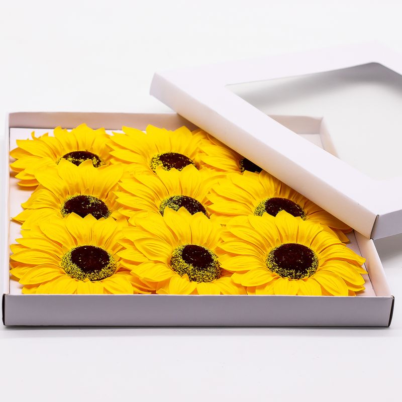 Tvålblommor till Hantverk - Jumbo Solrosor - 14cm
