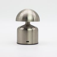 Touch-lampa - Kupolformad Svamp i Silver - USB (C) - Uppladdningsbar (400 Watt)