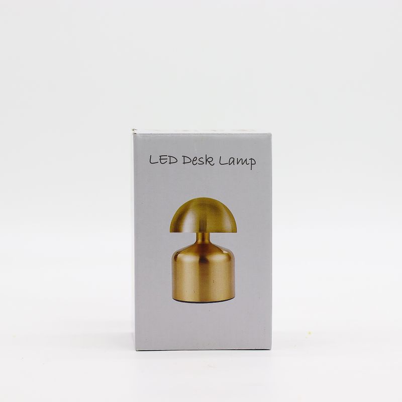 Touch-lampa - Kupolformad Svamp i Silver - USB (C) - Uppladdningsbar (400 Watt)