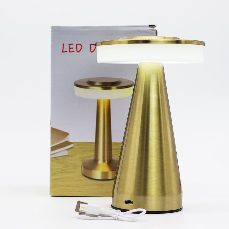 Touch-lampa - Hög Stjälk i Koppar - USB (C) - Uppladdningsbar (400 Watt)