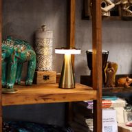 Touch-lampa - Hög Stjälk i Koppar - USB (C) - Uppladdningsbar (400 Watt)