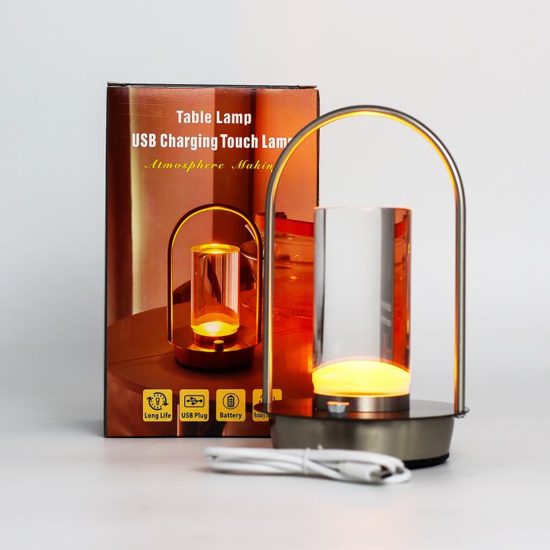 Touch-lampa - Kristalllykta - USB (C) - Uppladdningsbar (2000 Watt)