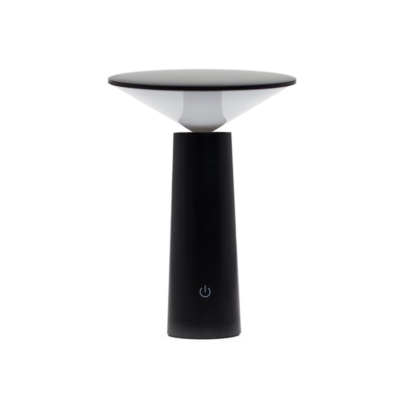 Touch-lampa - Svart Svamp - Justerbar - Mönsterljus - USB (C) - Uppladdningsbar (2000 Watt)