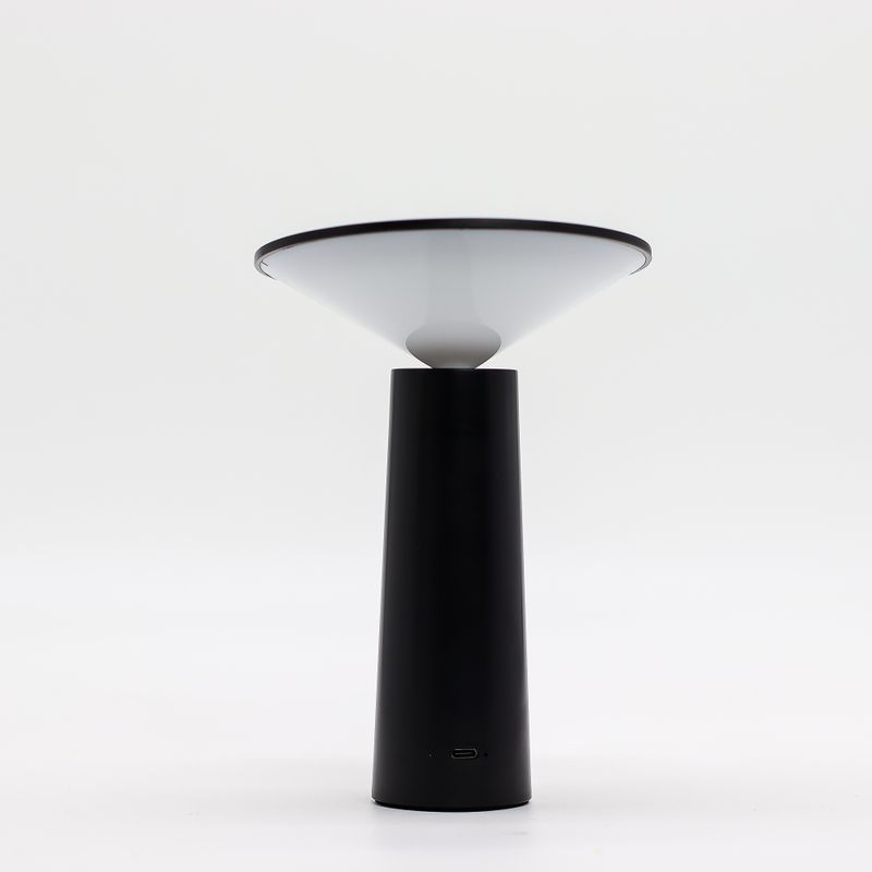 Touch-lampa - Svart Svamp - Justerbar - Mönsterljus - USB (C) - Uppladdningsbar (2000 Watt)