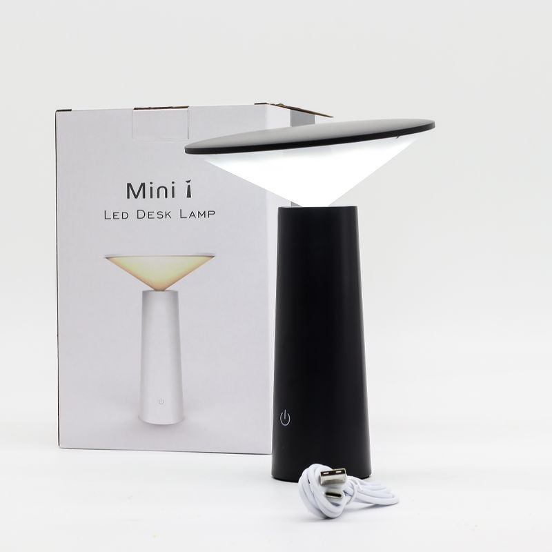 Touch-lampa - Svart Svamp - Justerbar - Mönsterljus - USB (C) - Uppladdningsbar (2000 Watt)