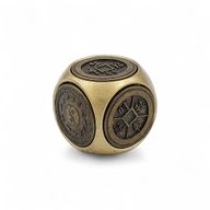 Feng Shui Lycka - Traditionella Tärningar med Zodiaksymboler