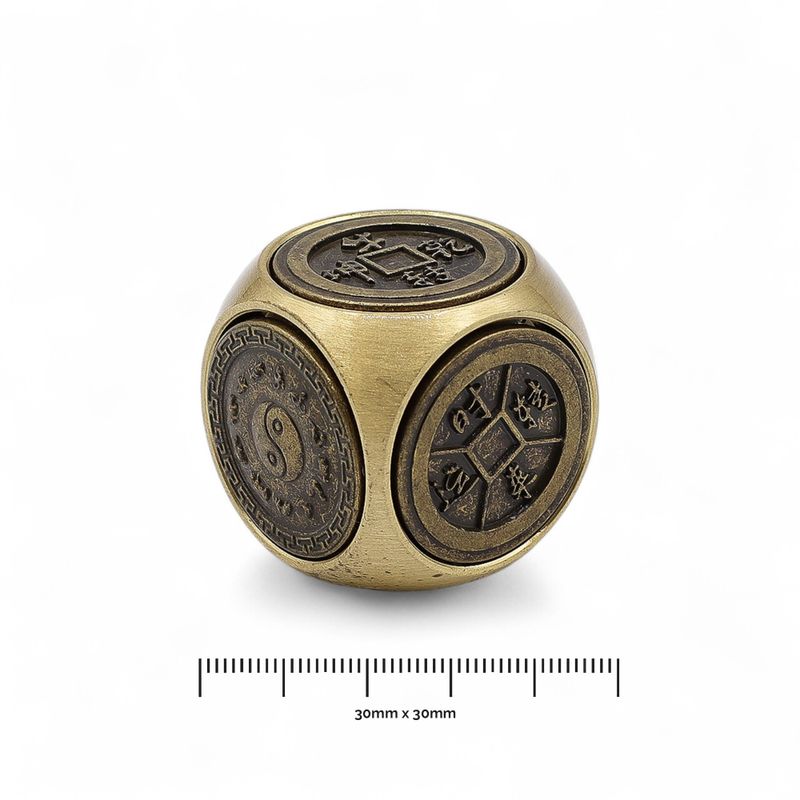Feng Shui Lycka - Traditionella Tärningar med Zodiaksymboler