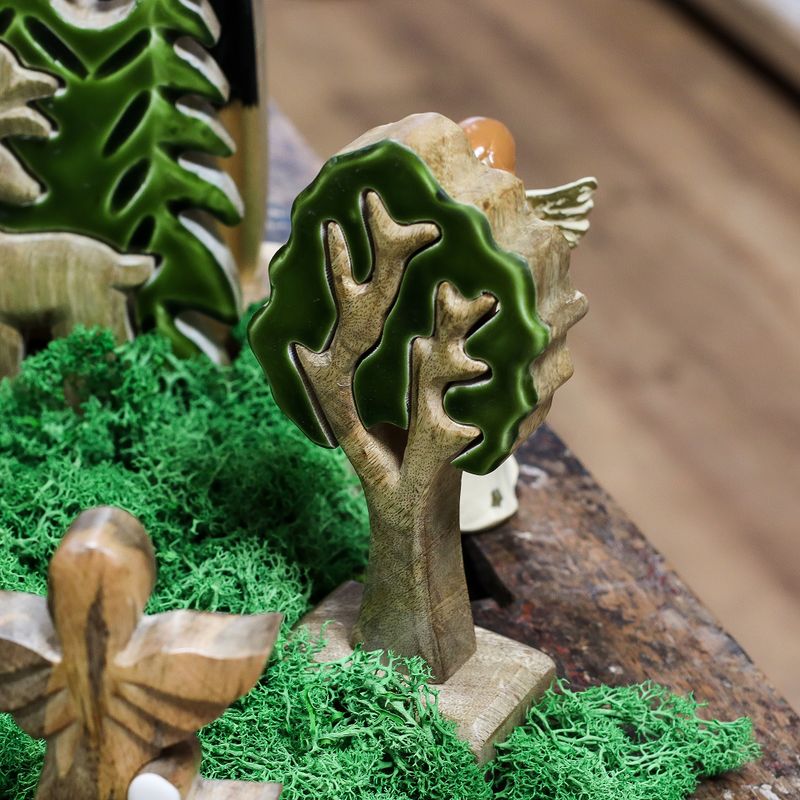 Vilse i Skogen - Enskilt Träd - 3D Trädekoration - 20x10cm
