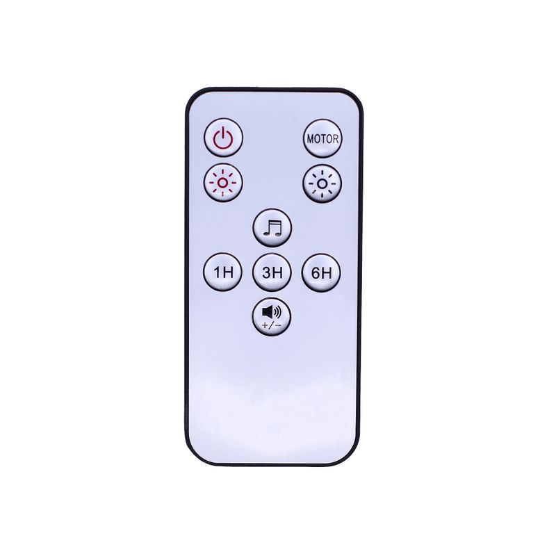 Doftspridare med Flammeffekt och Fågelljud - Svart USB - Färgbyte