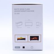 Doftspridare med Flammeffekt och Fågelljud - Svart USB - Färgbyte