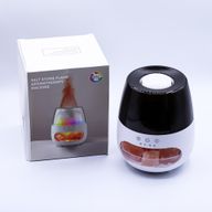 Doftspridare med Flammeffekt och Saltstenar - Vit USB - Färgbyte och Timer