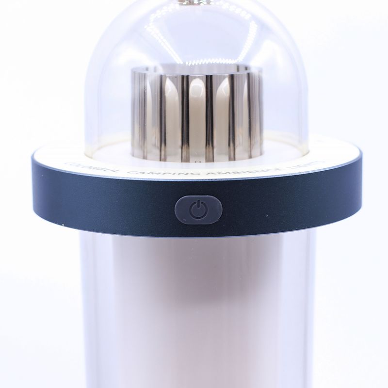 Utomhuslampa med Flammeffekt – Vit - USB-C Laddningsbar - Multifärg