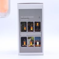 Utomhuslampa med Flammeffekt – Vit - USB-C Laddningsbar - Multifärg
