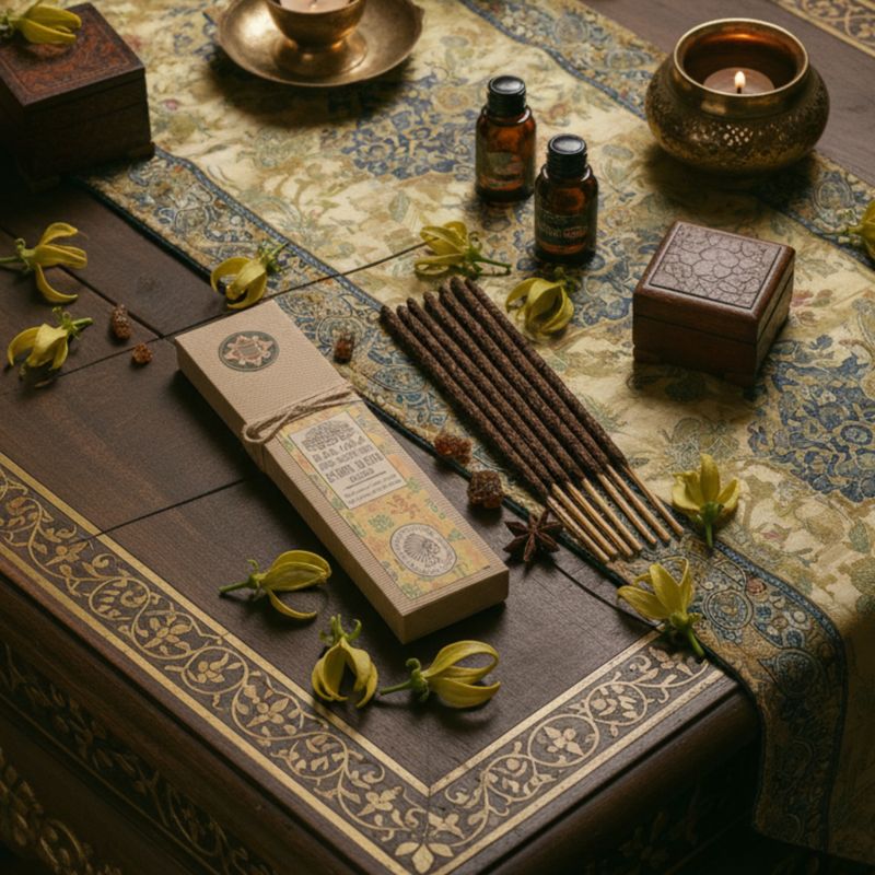 Ritualharts på Pinne - Ylang Ylang