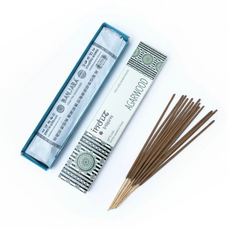 Indus Treasures Rökelsepinnar - Agarträ - 15g