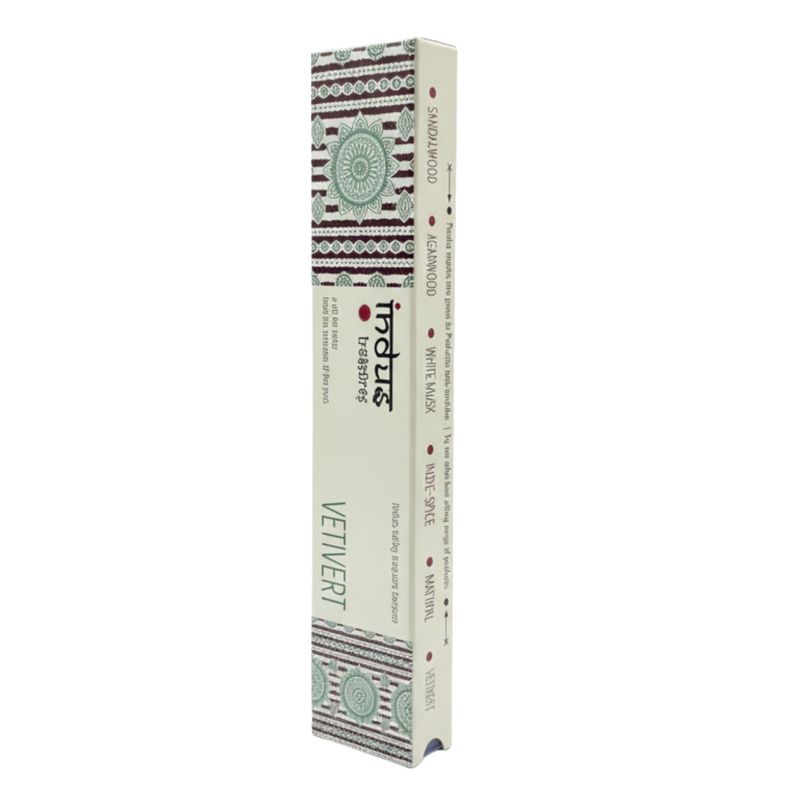 Indus Treasures Rökelsepinnar - Vetiver - 15g
