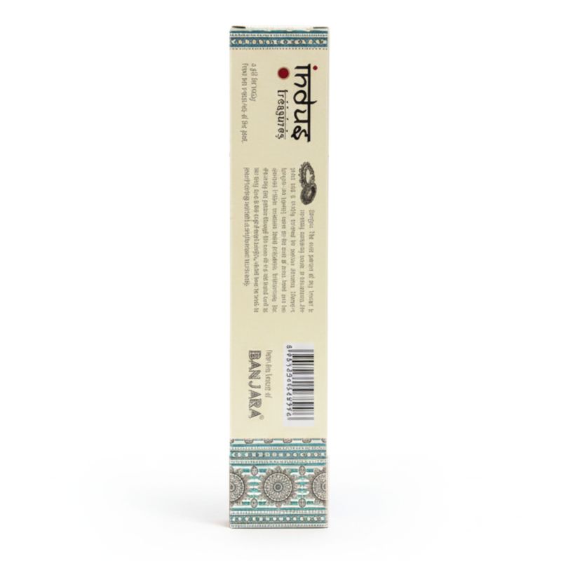 Indus Treasures Rökelsepinnar - Vit Mysk - 15g