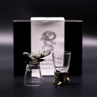 Gåvoset med 6 Bottom Up Shotglas (50ml) - Vilda Skogsvarelser