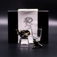 Gåvoset med 6 Bottom Up Shotglas (50ml) - Mystiska Varelser