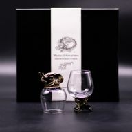 Gåvoset med 6 Bottom Up Glas (100ml) - Mystiska Varelser