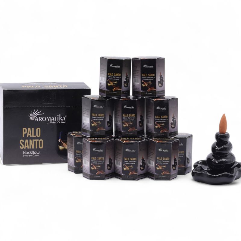 Aromatika Masala Tillbakaflöde Rökelsekoner - Palo Santo