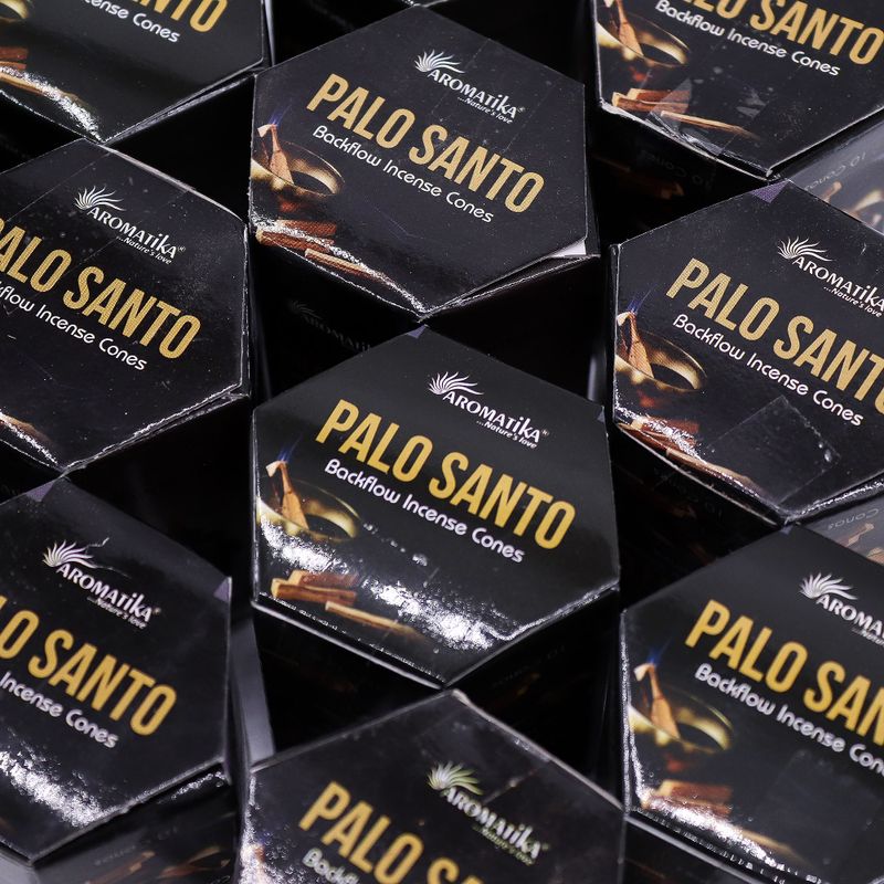 Aromatika Masala Tillbakaflöde Rökelsekoner - Palo Santo