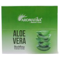 Aromatika Masala Tillbakaflöde Rökelsekoner - Aloe Vera