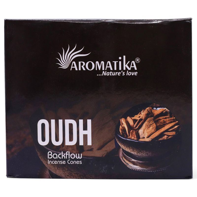 Aromatika Masala Tillbakaflöde Rökelsekoner - Oudh