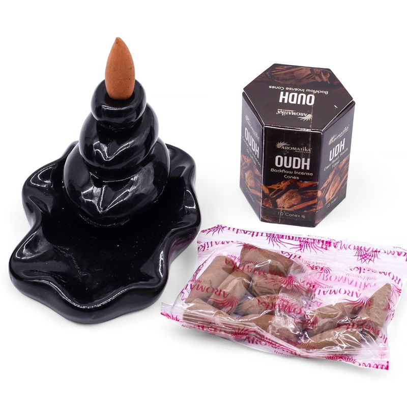 Aromatika Masala Tillbakaflöde Rökelsekoner - Oudh