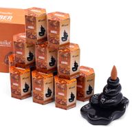Aromatika Masala Tillbakaflöde Rökelsekoner - Bärnsten
