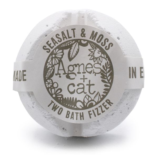 Brusande Badbomber 210g - Havssalt och Mossa