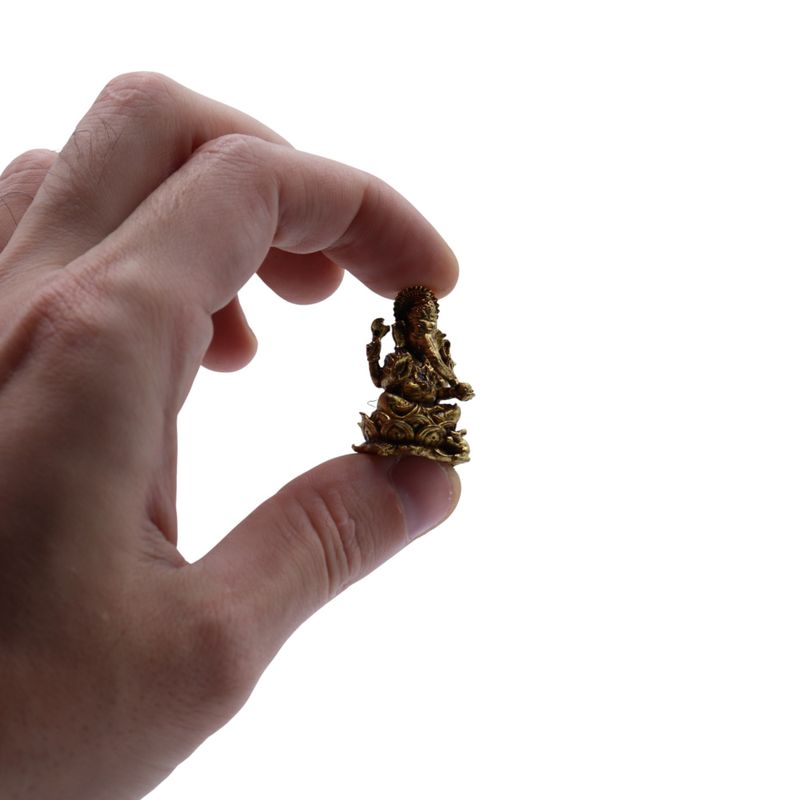 Miniatyrstaty av Guden Ganesha (12g)  - 30mm