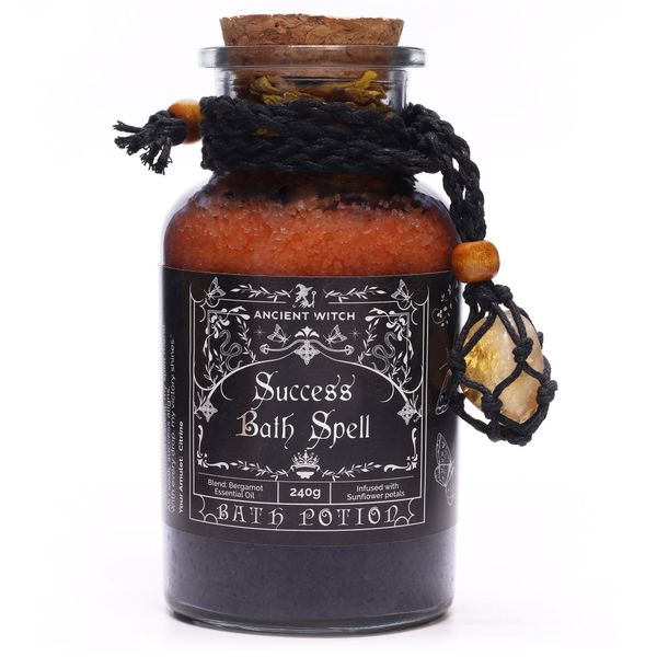 Ancient Witch Badelixir & Citrin Amulett - Framgång