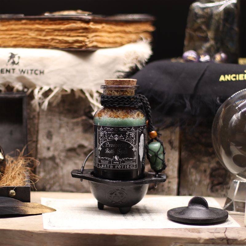 Ancient Witch Badelixir & Aventurin Amulett - Välstånd