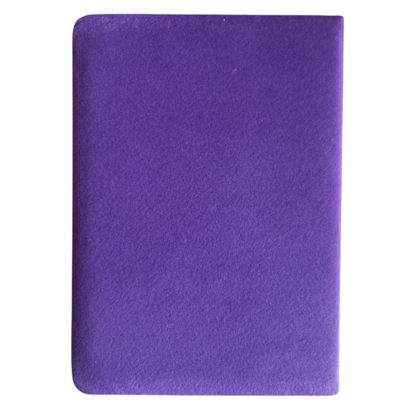 Anteckningsbok i Sammet - 80 sidor - Create Magic - Lila