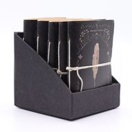 Blandade Häxritual-Anteckningsböcker i Läder (6x4.5") - Utställningspaket