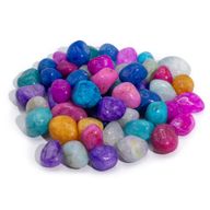 Blandad Behandlad Krackelerad Kvarts - 1kg (ca 70 stenar)