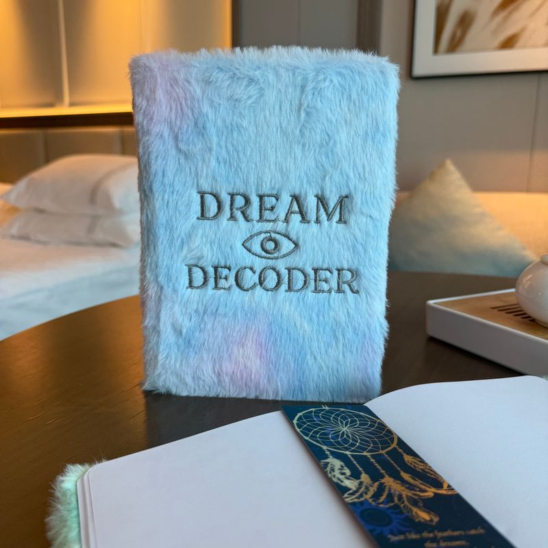 Mjuk Drömdagbok - 80 sidor - Dream Decoder