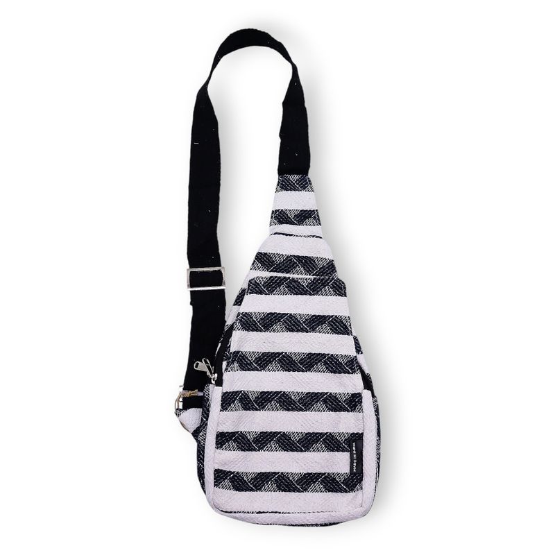 Nomad Sari Jacquard Naturväska – Atlas Nomad – Crossbody-väska
