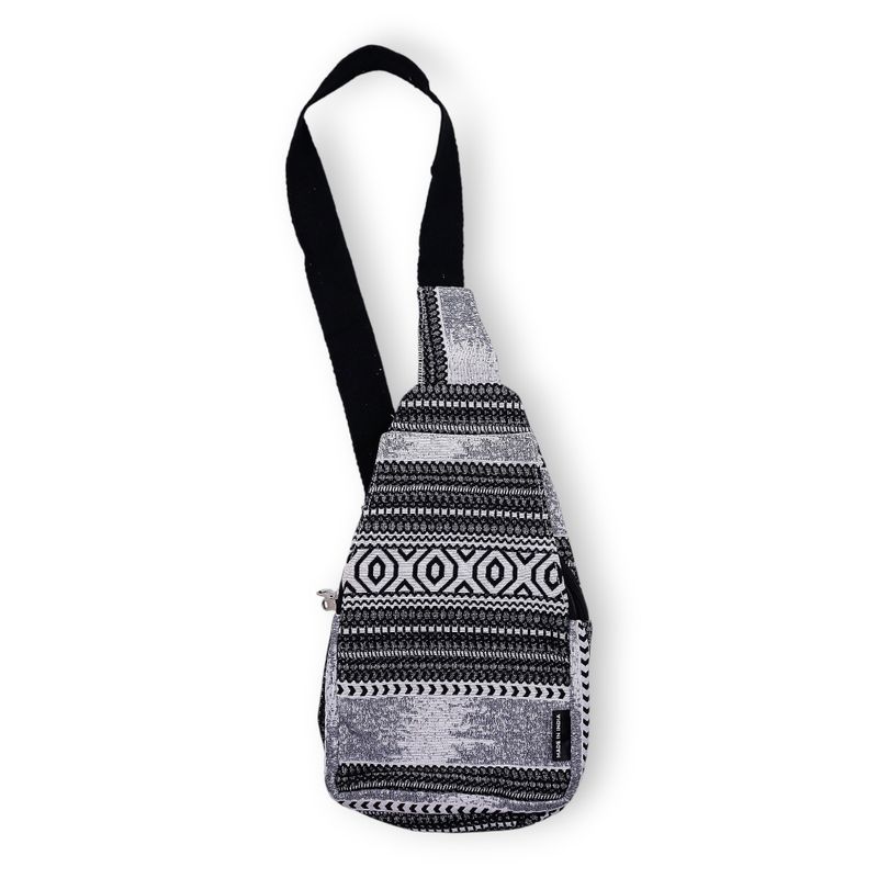 Nomad Sari Jacquard Naturväska – Urban Caravan – Crossbody-väska