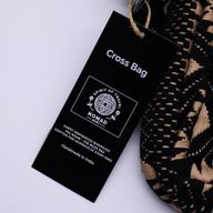 Nomad Sari Jacquard Naturväska – Desert Loom – Crossbody-väska