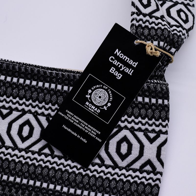 Jacquard Naturväska – Urban Caravan – Nomad Carryall